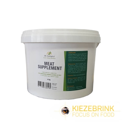 DK ZOOLOGICAL Meat Supplement, 4 kg