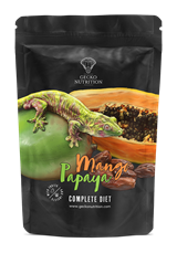 Gecko Nutrition, Mango/Papaya 100 gram